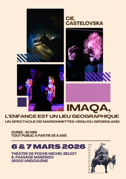 Théâtre de marionnettes – Imaqa, l’enfance est un lieu géographique