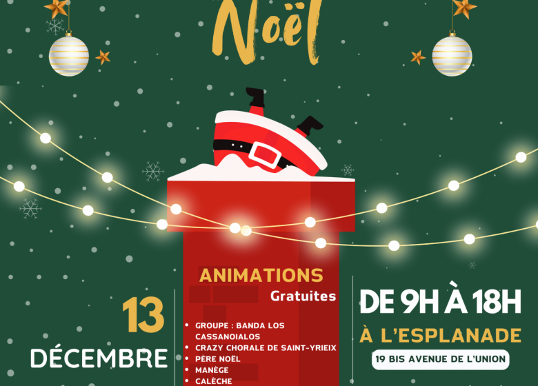 Marché de Noël de Saint Yrieix sur Charente