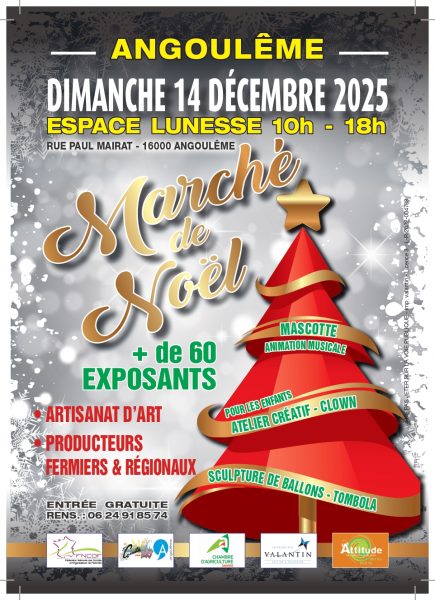 Marché de Noël à l’Espace Lunesse