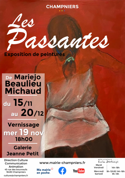 Exposition – Les passantes de Marijo Beaulieu