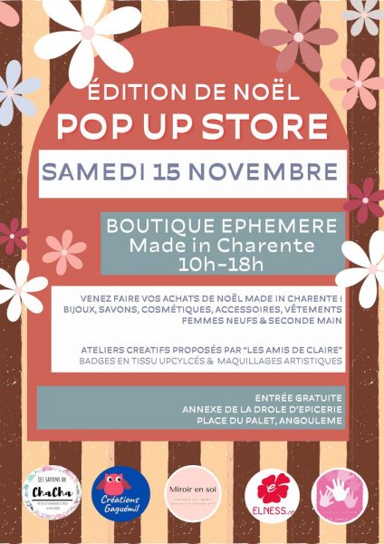 Popup Store de Noël – Made in Charente