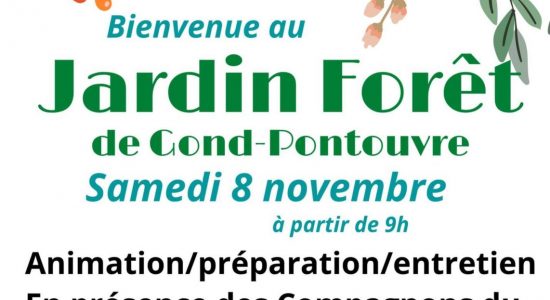 Bienvenue au Jardin forêt