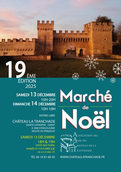 Marché de Noël du château de la Tranchade