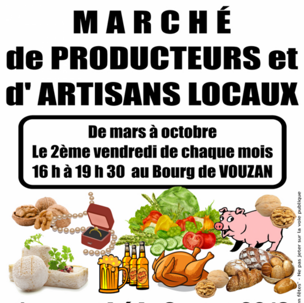 Marché de Vouzan