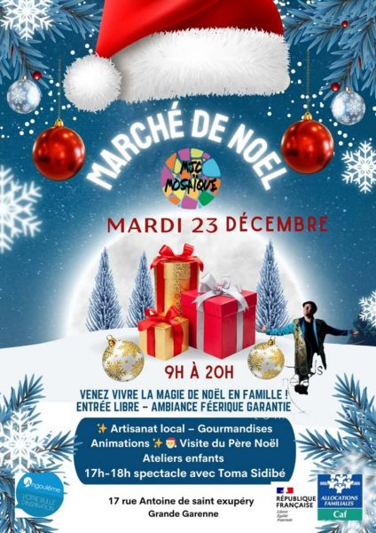 Marché de Noël MJC Mosaïque