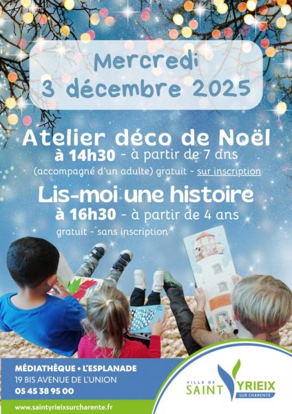 Atelier Décoration de Noël