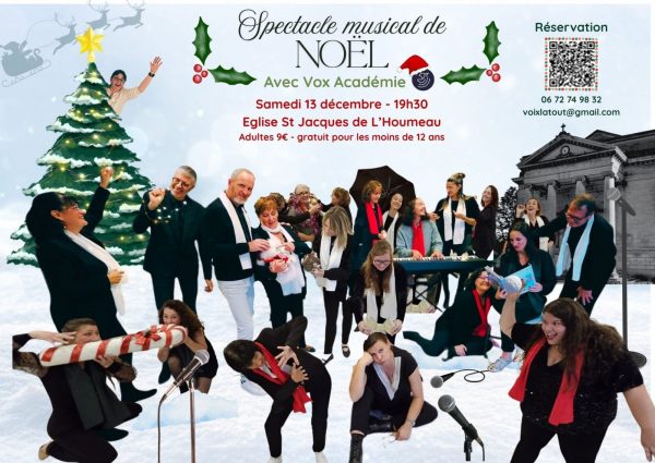 Spectacle musical de Noël
