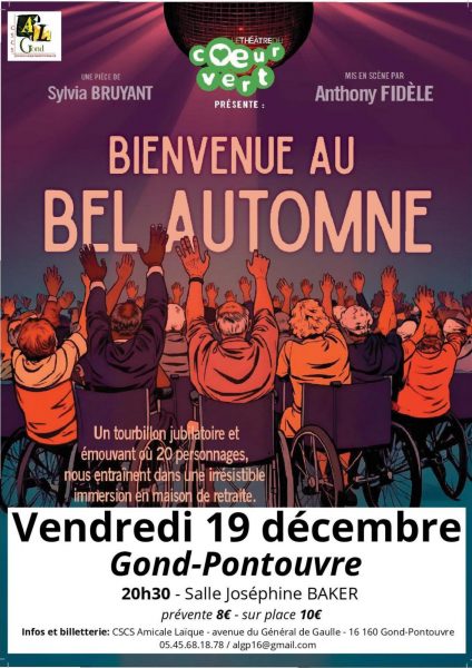 Théâtre – Bienvenue au bel automne