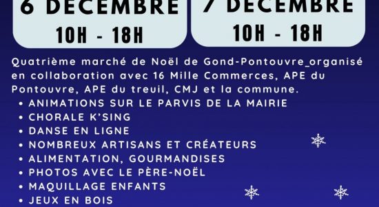 Marché de Noël du Gond Pontouvre