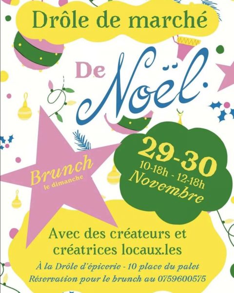 Le drôle marché de Noël