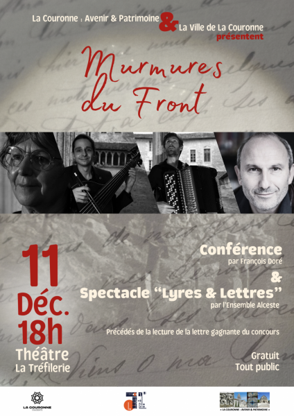 Conférence et Spectacle – Murmures du front