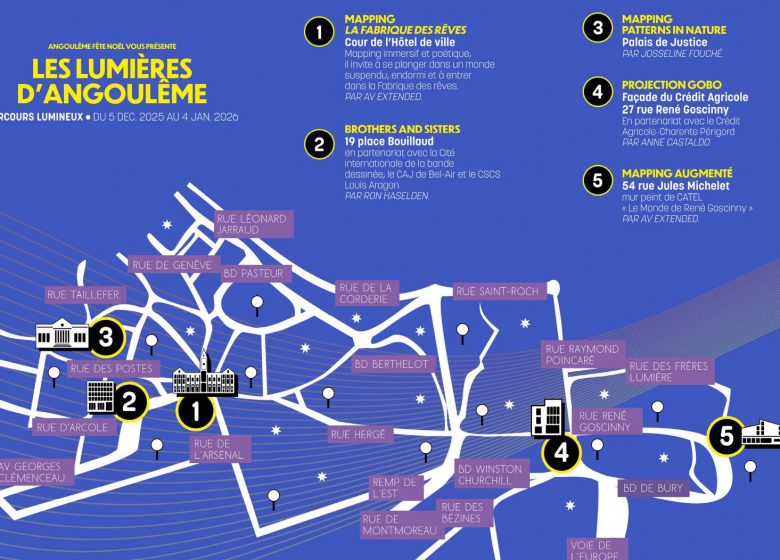 Mapping de Noël : La ville qui rêvait en lumière