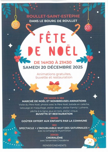 Fête de Noël à Roullet