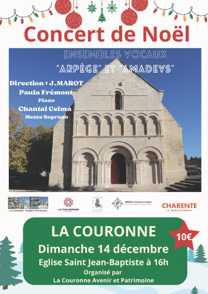 Concert – Ensemble vocal Arpége et Amadeus