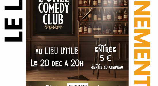 Soirée stand-up – L’Utile comedy club