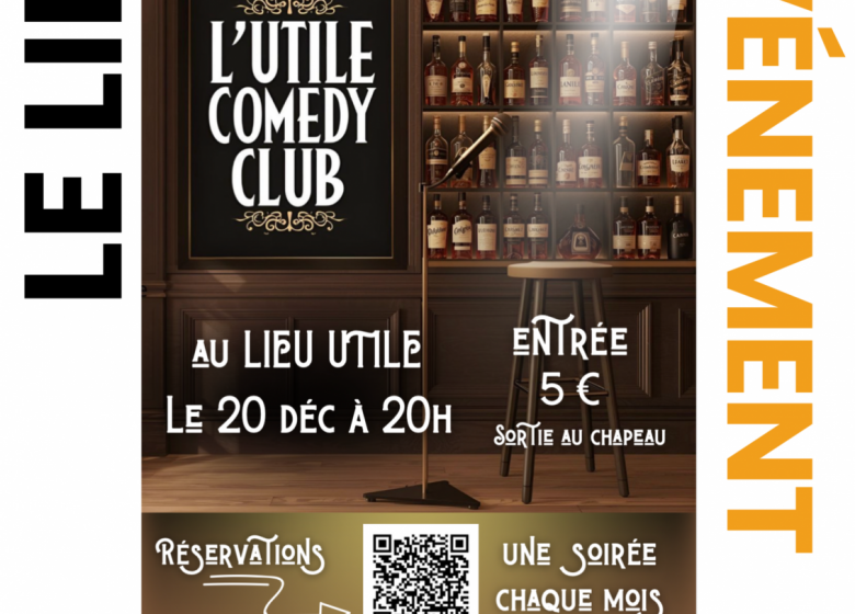 Soirée stand-up – L’Utile comedy club