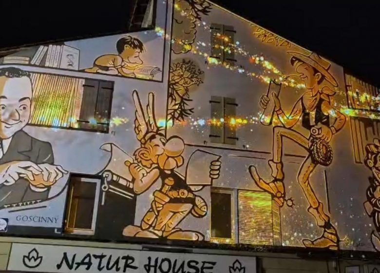 Mapping de Noël : La ville qui rêvait en lumière