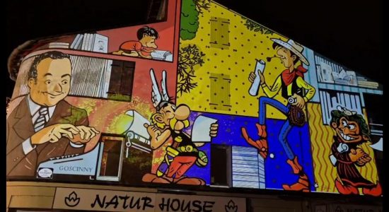 Mapping de Noël : La ville qui rêvait en lumière