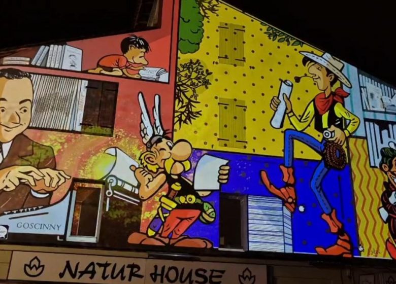 Mapping de Noël : La ville qui rêvait en lumière