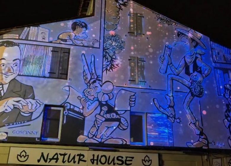 Mapping de Noël : La ville qui rêvait en lumière