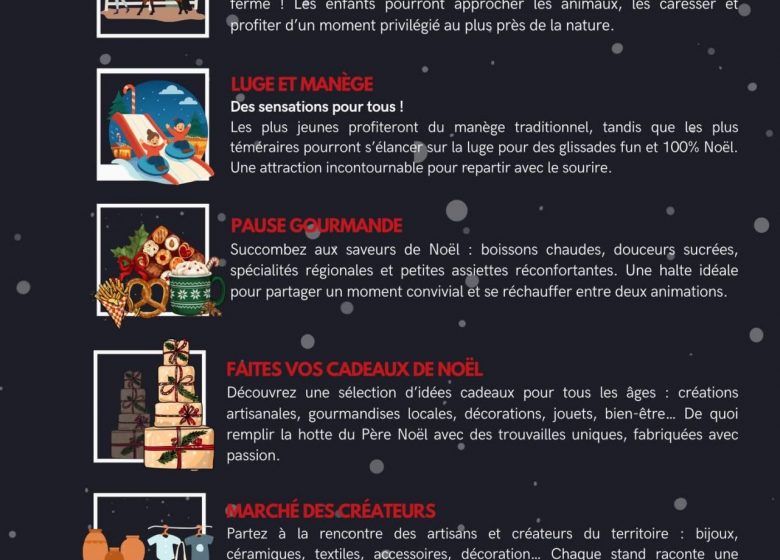 Marché de Noël du Parc des Montagnes de Champniers
