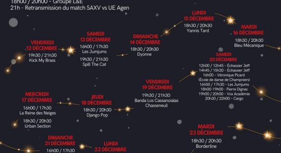 Marché de Noël du Parc des Montagnes de Champniers