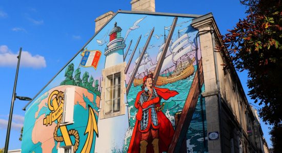 Visite express – Mur peint « Le RIMA ancré dans sa ville »