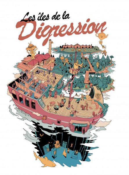 Exposition – Une fresque monumentale Les îles de la Digression – Le Grand Off de la bande dessinée