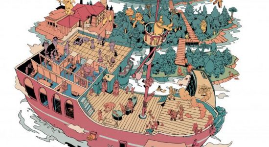 Exposition – Une fresque monumentale Les îles de la Digression – Le Grand Off de la bande dessinée