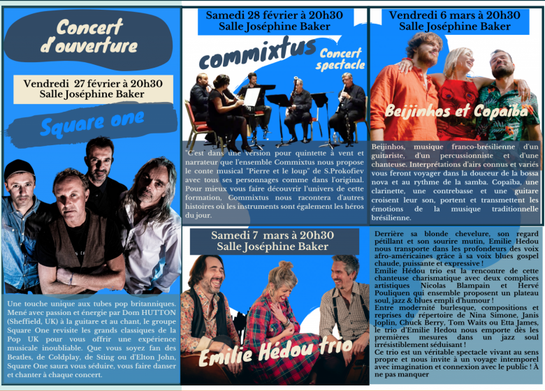 Les Musicales – Concert : Beijinhos et Copaïba