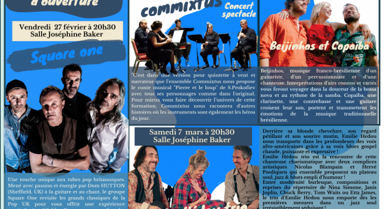 Les Musicales – Concert : Emilie Hédou Trio