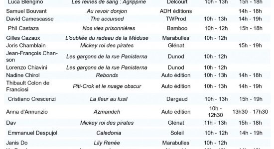 Le Grand 0ff programme de Cosmopolite