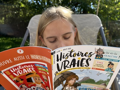 Atelier – Crée ta couverture du magazine « Histoires Vraies »