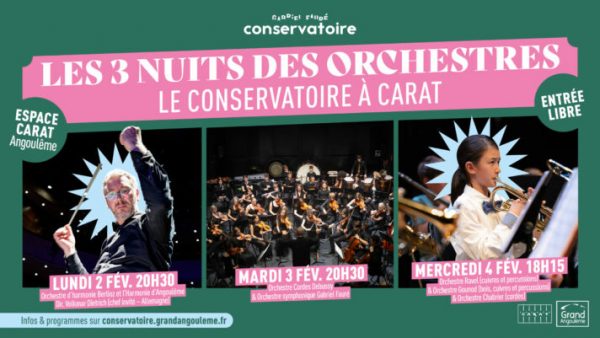 Concert – Les trois nuits des orchestres