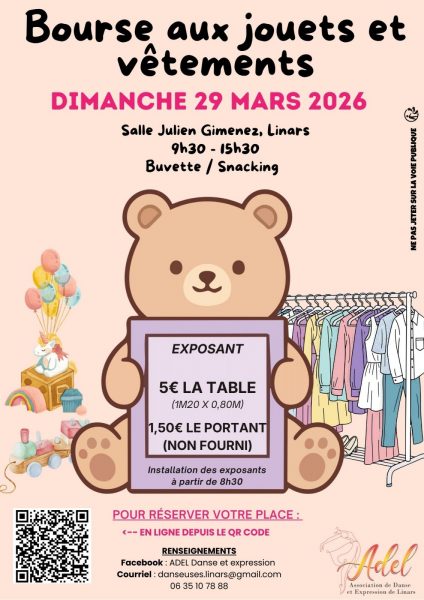 Bourse aux jouets et aux vêtements