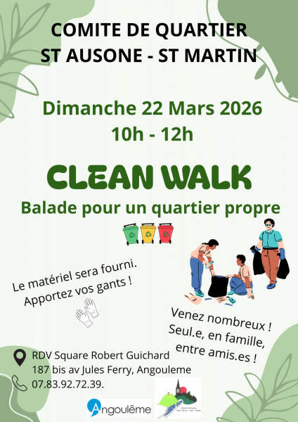 Clean Walk, balade pour un quartier propre