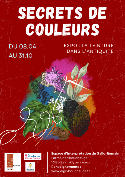 Exposition temporaire – “Secrets de couleurs : la teinture dans l&rsquo;Antiquité”