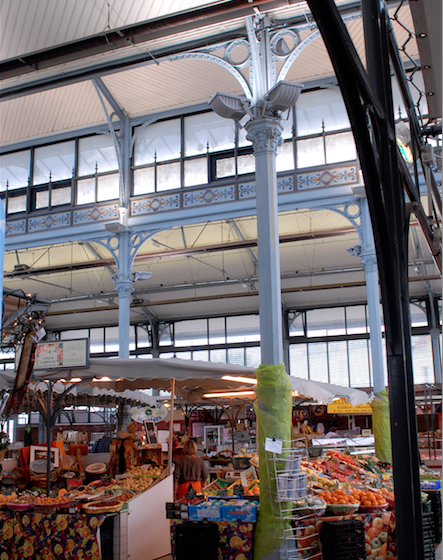 Marché couvert central Les Halles d’Angoulême
